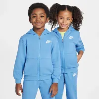Nike Full-Zip Club комплект Little Kids 2-Piece Толстовка з капюшоном комплект блакитний