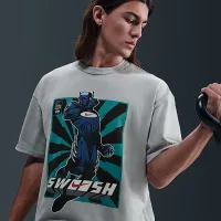 Nike мужские Max90 Fitness футболка цвет серый