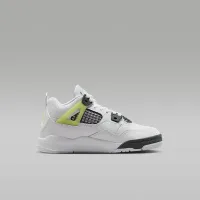 Nike Jordan 4 Retro Little дитячі Кросівки колір білий