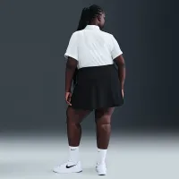 Nike Victory женская Dri-FIT Straight Tennis юбка (большие размеры) цвет черный