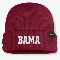 Alabama Crimson Tide Sideline Terra чоловічі Nike College Cuffed Beanie колір червоний