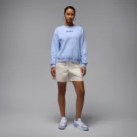 Nike Jordan Brooklyn Fleece жіноча Crew-Neck світшот блакитний