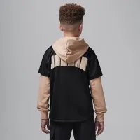 Nike Jordan Big детские Hooded Jumpman Baseball Pullover цвет черный