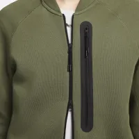 Nike Sportswear Tech Fleece мужские Bomber Куртка цвет зеленый