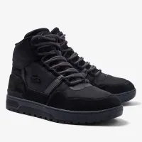 Кроссовки Lacoste T-Clip Winter Mid Textile and Leather Trainers 744SMA0065-237 - Черные