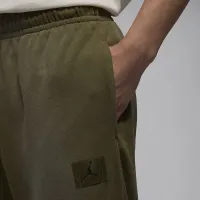 Nike Jordan Flight Fleece мужские Pants цвет зеленый
