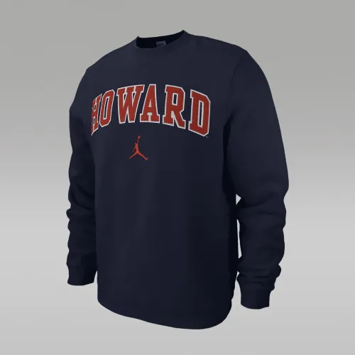 Nike Howard Club Fleece мужские Jordan College Crew-Neck свитшот синий