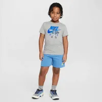 Nike Little детские Air Boxy футболка цвет серый