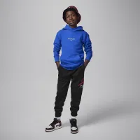 Nike Jordan Big детские MJ Air Jordan Paris Pullover Толстовка с капюшоном синий