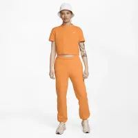 Nike Solo Swoosh женская Fleece Pants Orange