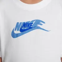 Nike Little дитячі On The Move Basic футболка колір білий