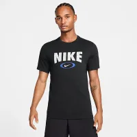 Nike мужские Dri-FIT Fitness футболка цвет черный