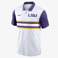 LSU Tigers Primetime Campus Vapor мужские Nike Dri-FIT College Polo цвет белый
