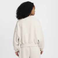 Nike Sportswear Club Fleece Girls' Boxy Crew-Neck свитшот цвет серый