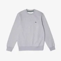 Кофта/футболка Lacoste Organic Brushed бавовнянісвітшот SH9608-CCA - Сіра
