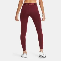 Nike Pro Therma-FIT жіноча лосіни колір червоний