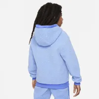 Nike Sportswear Club Fleece Big детские Full-Zip Winterized Толстовка с капюшоном синий
