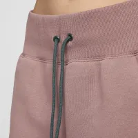 Nike Sportswear Phoenix Fleece жіноча З високою талією шорти колір фіолетовий