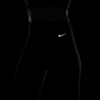 Nike Go женская Firm-Support С высокой Талией Cropped лосины с карманамицвет черный