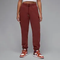 Nike Jordan Flight Fleece женская Pants цвет коричневый