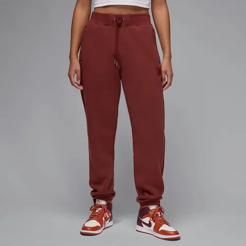 Nike Jordan Flight Fleece женская Pants цвет коричневый