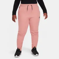 Nike Sportswear Tech Fleece Big детские (Girls') Joggers (Extended Size) Pink