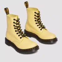 Кроссовки Dr Martens 1460 Pascal цвет черный Eyelet Lace Up 30689708 - żółte