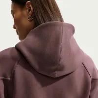 Nike Sportswear Tech Fleece Windrunner жіноча Full-Zip Толстовка з капюшоном колір фіолетовий