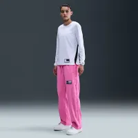 Nike женская Fleece Tear-Away баскетбольные Pants Pink