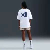 Nike A'ja Wilson Big детские Dri-FIT баскетбольные шорты цвет серый