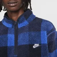 Nike Club мужские Winterized Half-Zip синий