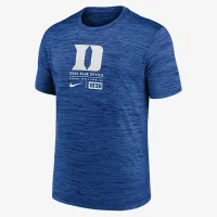 Duke синий Devils Campus Center Block Velocity мужские Nike Dri-FIT College футболка синий