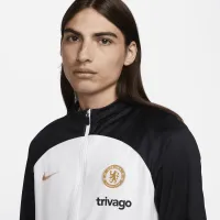 Chelsea FC Strike чоловічі Nike Dri-FIT Knit Soccer Track Куртка колір білий