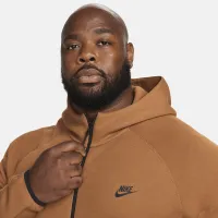Nike Sportswear Tech Fleece Windrunner мужские Full-Zip Толстовка с капюшоном цвет коричневый