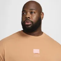 Nike Sportswear мужские Max90 футболка цвет коричневый