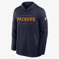 цвет зеленый Bay Packers Pass Accuracy мужские Nike Dri-FIT NFL Long-Sleeve Hooded Top синий