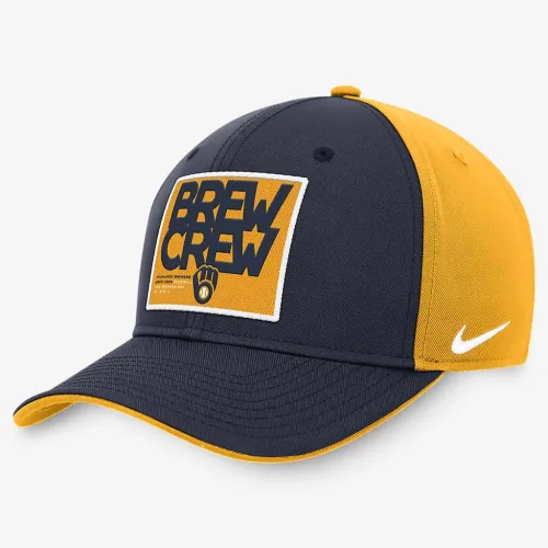 Milwaukee Brewers Classic99 Color Block чоловічі Nike MLB Adjustable Hat блакитний
