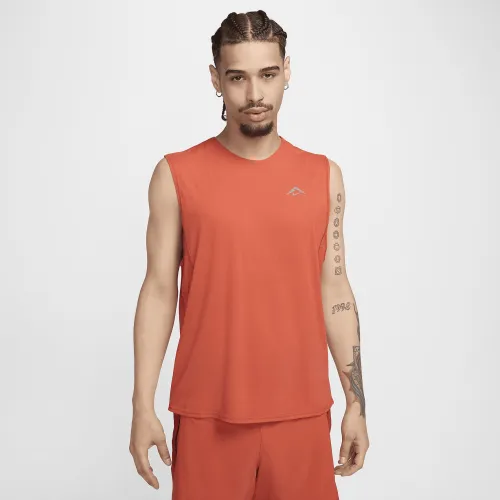 Nike Solar Chase мужские Dri-FIT Sleeveless Running Top Orange