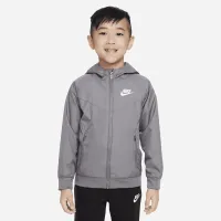 Nike Sportswear Windrunner Little детские Full-Zip Куртка цвет серый