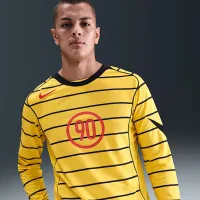 Nike Total 90 мужские Dri-FIT Long-Sleeve Soccer Top Yellow