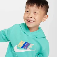 Nike Sportswear Club Fleece Toddler Толстовка с капюшоном набор цвет зеленый