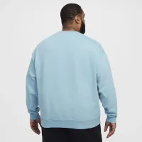 Nike Solo Swoosh мужские Fleece Crew синий