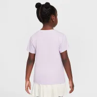 Nike Essentials Little дитячі Graphic футболка колір фіолетовий