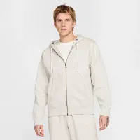 Nike Solo Swoosh чоловічі Full-Zip Толстовка з капюшоном колір сірий