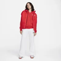 Nike Sportswear Club Fleece женская Mid-Rise Wide-Leg Sweatpants цвет белый