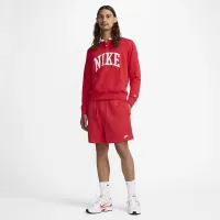 Nike Club Fleece чоловічі Long-Sleeve Fleece Polo колір червоний