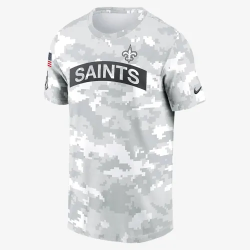 New Orleans Saints Salute to Service Edge Arch чоловічі Nike Dri-FIT NFL футболка колір білий