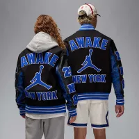 Nike Jordan x Awake NY мужские Varsity Куртка цвет черный