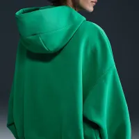 Nike Sportswear Phoenix Fleece жіноча Over-оверсайз Pullover Толстовка з капюшоном колір зелений