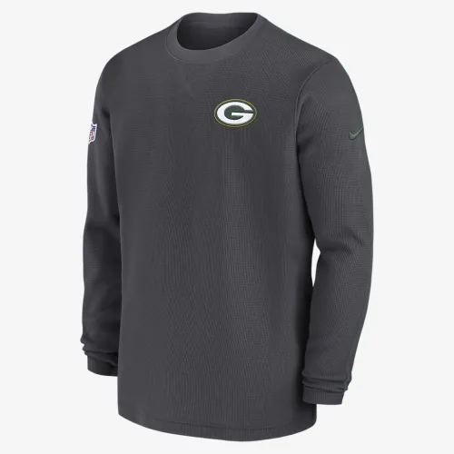 цвет зеленый Bay Packers Sideline Coach Men’s Nike NFL Long-Sleeve Top цвет серый